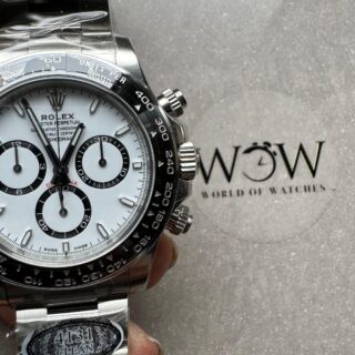 Clean factory 1:1 Rolex Daytona 2023 126500 Best Edition panda White Dial SH4131