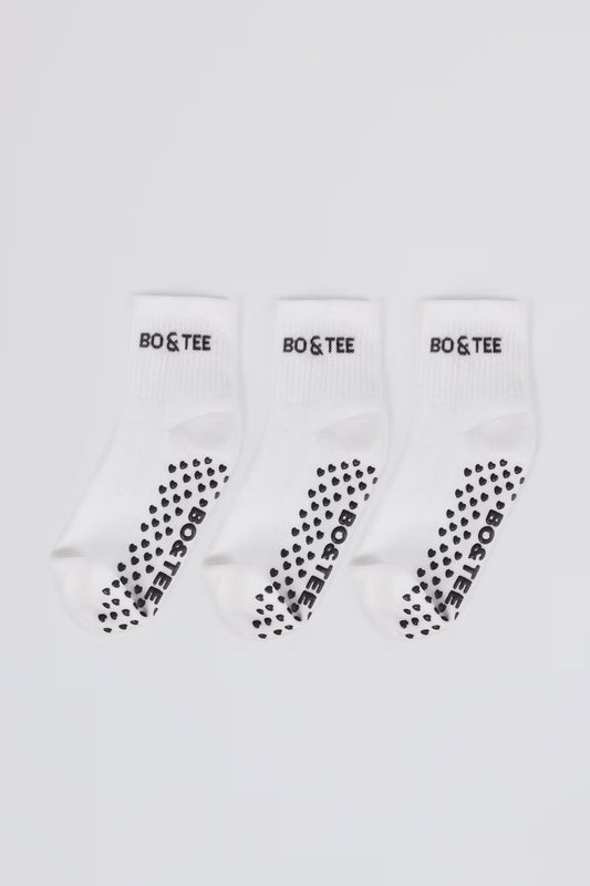 Pilates Sock Bundle in White