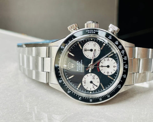 VINTAGE Rolex Daytona 6263 SS Black Dial 2