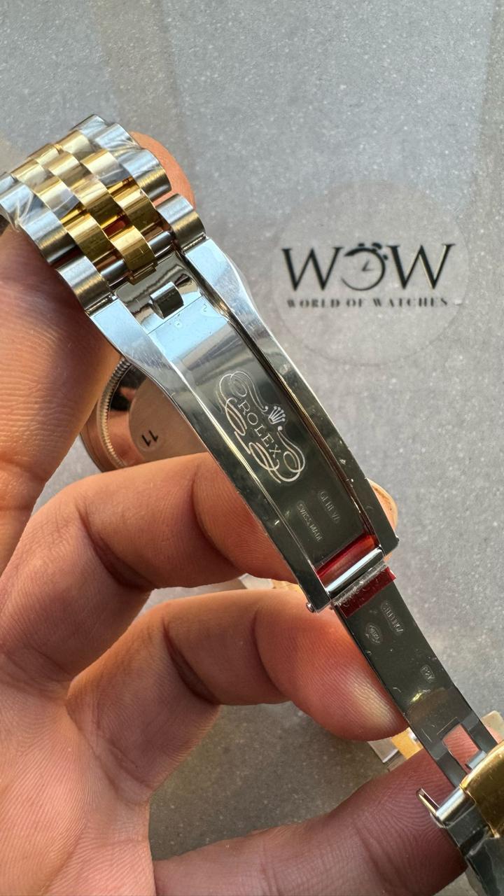 VSF Factory 1:1 Rolex datejust 36mm Wimbledon gold Best Edition 904L Wimbledon Steel Gray Dial Green Roman VR3235VSF