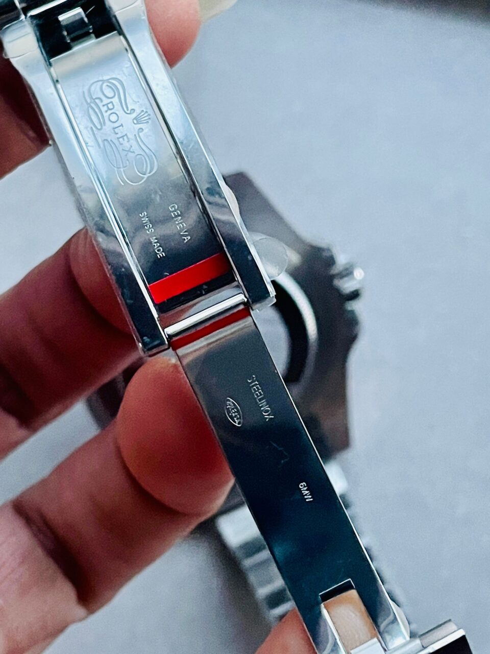 GMF Factory 1:1 Rolex GMT Master II 16710 V5 COLA 904L SS 1:1 RED BLACK Bezel Best Edition