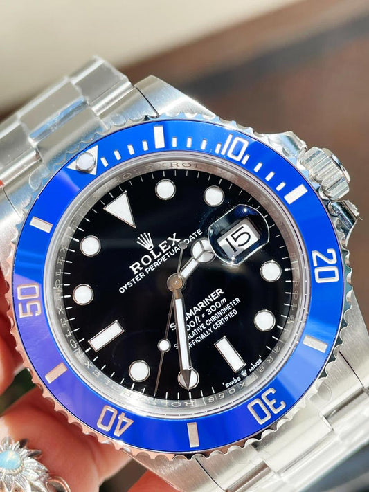 VSF FACTORY 1:1 Rolex Submariner Cookie Monster 41mm 126619 LB Blue Ceramic 904L Steel VS3235