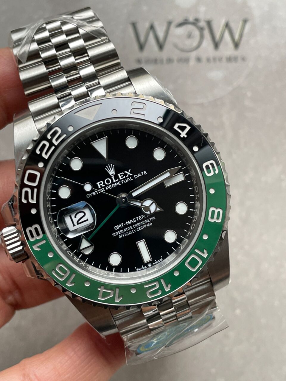 Clean Factory 1:1 Rolex GMT Master II 126720 VTNR 904L SS Best Edition DD3285 CHS