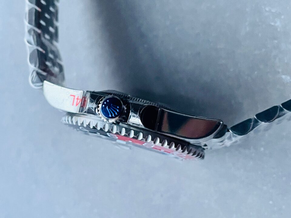 GMF Factory 1:1 Rolex GMT Master II 16710 V5 COLA 904L SS 1:1 RED BLACK Bezel Best Edition