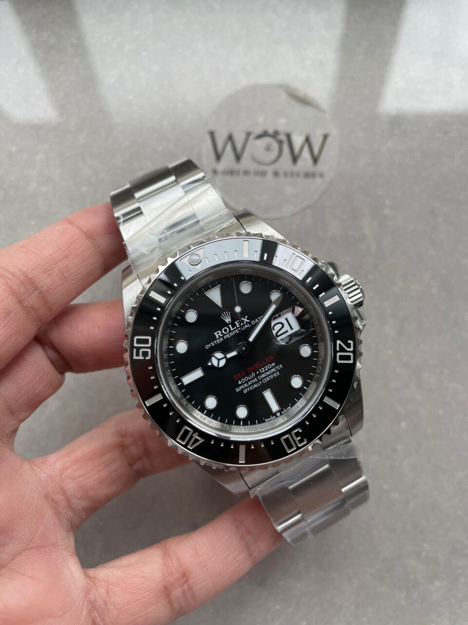 VSF FACTORY 1:1 Rolex Sea-Dweller 43mm 126600 904L SS Black Dial VS3235