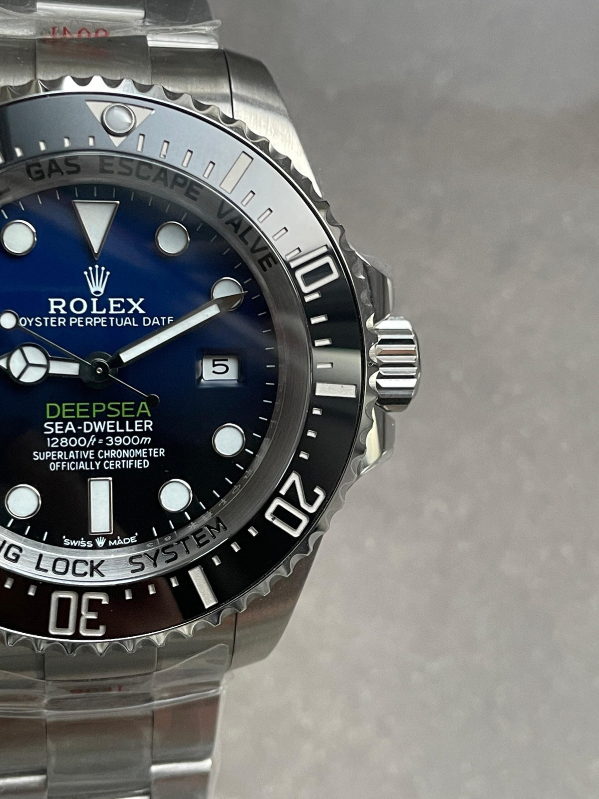 Rolex Sea-Dweller Deepsea 136660 904L SS Blue Dial V9F VR3235