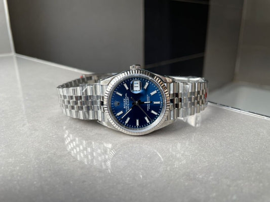 VSF Factory 1:1 Rolex DateJust 36 SS 116234 Best Edition 904L Steel Blue Dial VS3235