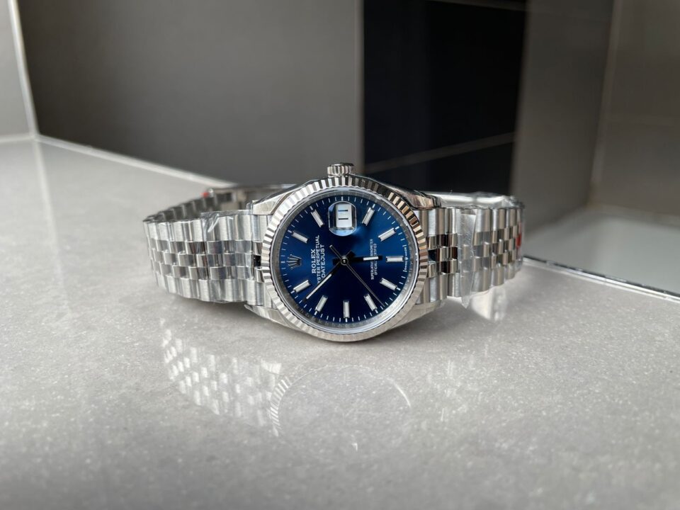 VSF Factory 1:1 Rolex DateJust 36 SS 116234 Best Edition 904L Steel Blue Dial VS3235