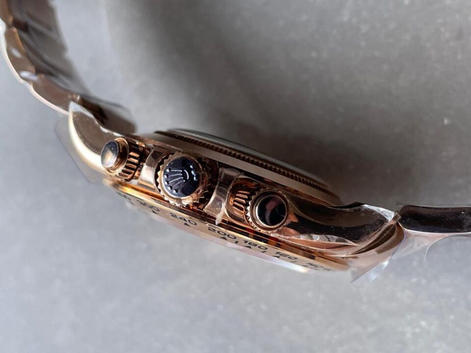 BTF Factory 1:1 Rolex Daytona 116505 904L RG Rose Gold Dial A4130