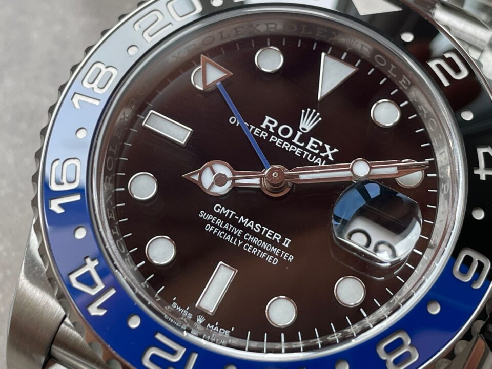 Clean Factory 1:1 Rolex Clean GMT-Master II 126710 BLNR  Best Edition Blue/Black BATGIRL CeramicD D3285 CHS