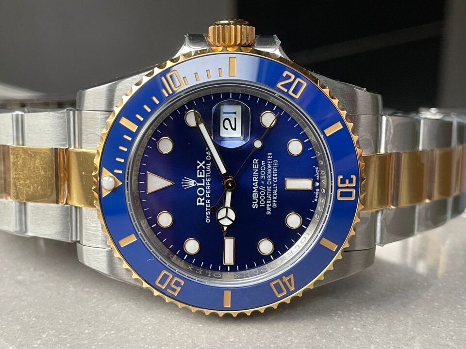 VSF FACTORY 1:1 Rolex Submariner 116613 LB Best Edition SS/YG Bluesy Blue Ceramic 904L Steel Blue Dial VS3235