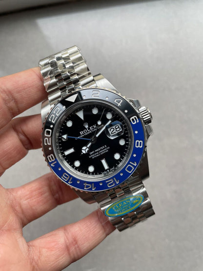 Clean Factory 1:1 Rolex Clean GMT-Master II 126710 BLNR  Best Edition Blue/Black BATGIRL CeramicD D3285 CHS