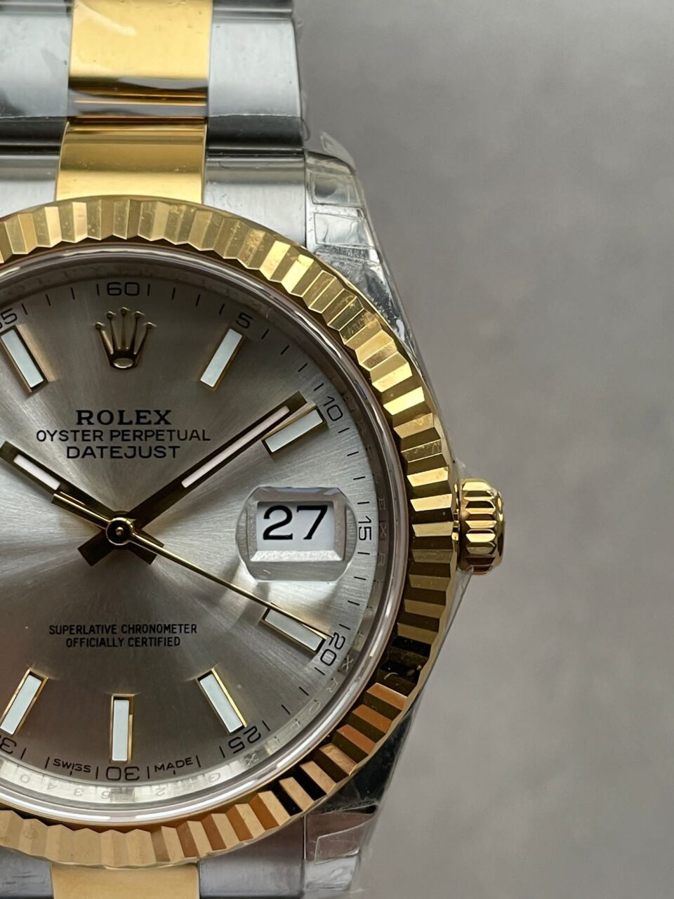 VSF Factory 1:1 Rolex DateJust 41 126333 904L SS/YG Best Edition Silver Dial VS3235