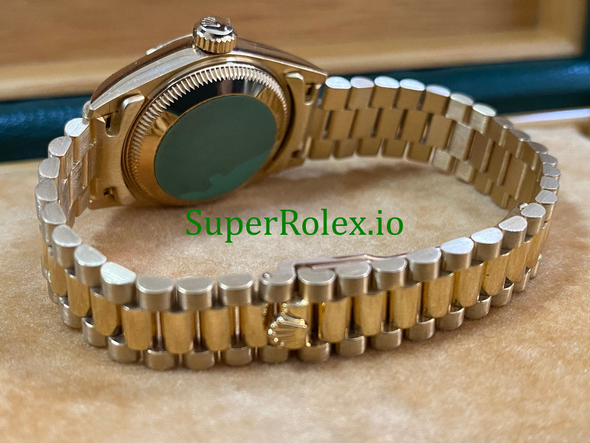 Rolex Lady-Datejust 26MM Yellow Gold Myriad Diamond Dial Ref.69178