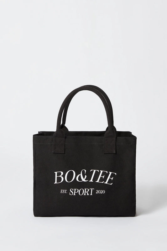 Small Canvas Tote Bag in Black