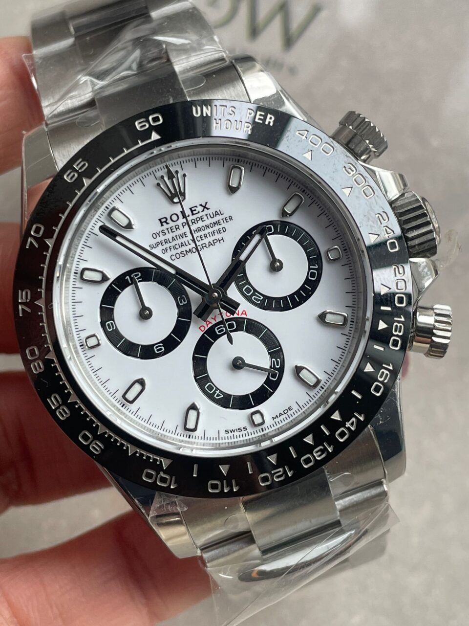 btf factory 1:1 Rolex daytona 116500ln best edition PANDA white dial sa4130