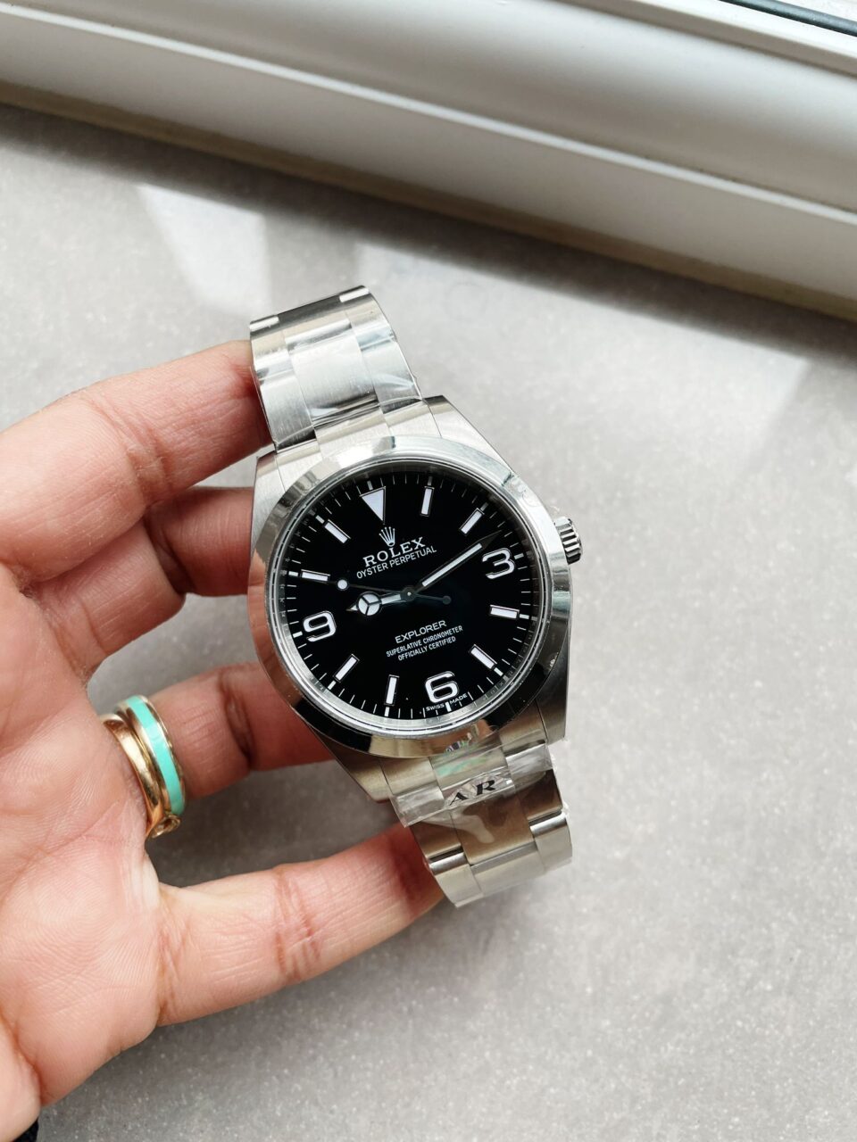 ARF Factory 1:1 Rolex EXPLORER I 214270 39mm black dial ss strap
