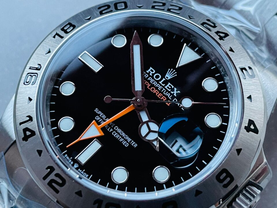 JVSF Factory 1:1 Rolex Explorer II 42mm 226570 904L SS Best Edition Black Dial VR3285