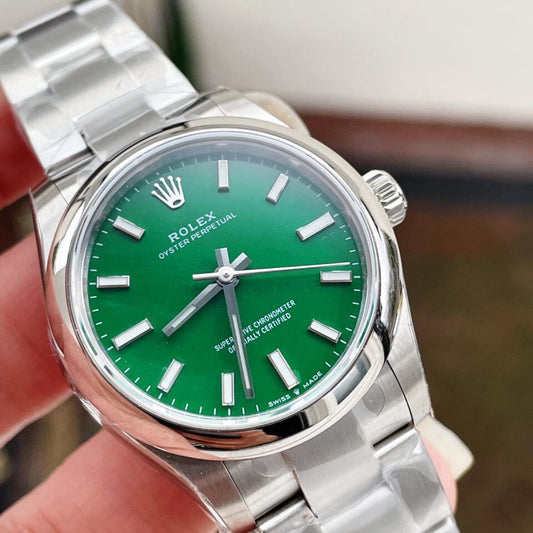 EWF Factory 1:1 Rolex Oyster Perpetual 31mm 277200 Best Edition GREEN Dial