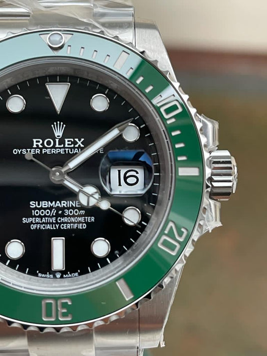 VSF FACTORY 1:1 Rolex SUBMARINER 41MM 126610 LV BEST EDITION STARBUCKS 904L STEEL VSF 1:1 VS3235