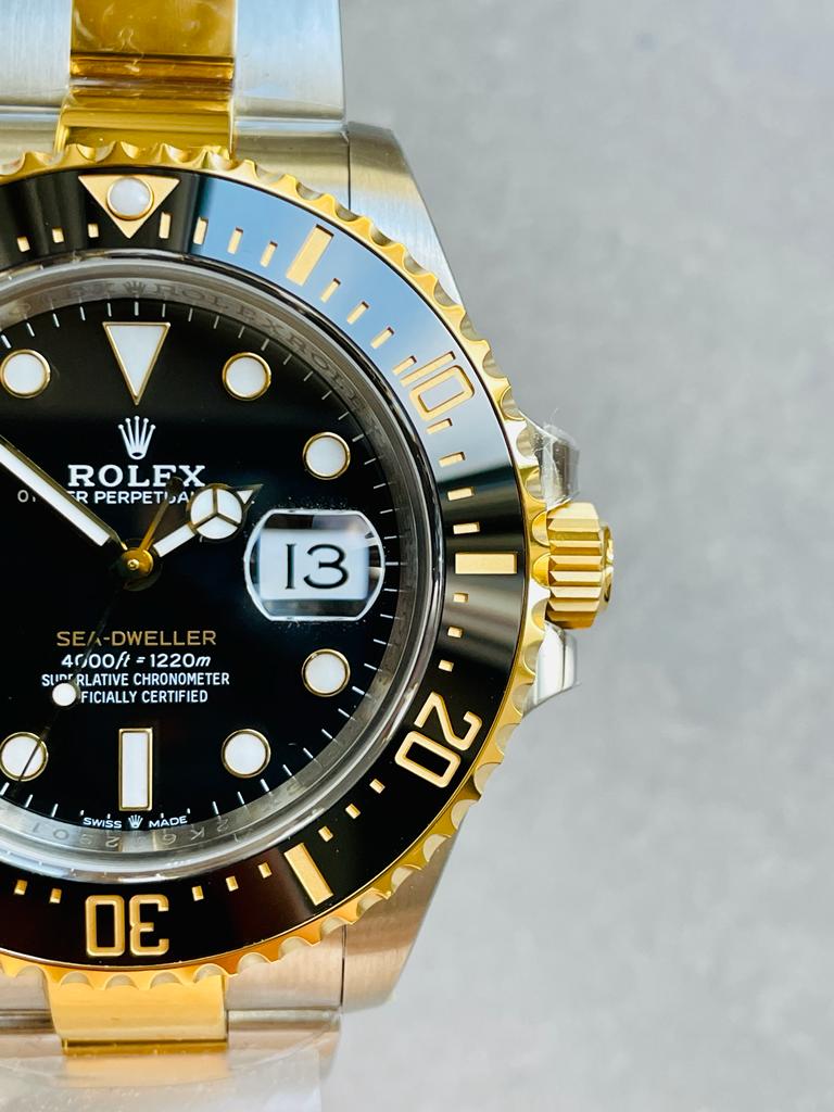 VSF FACTORY 1:1 Rolex Sea-Dweller 43mm 126603 YG/SS Black Dial VS3235