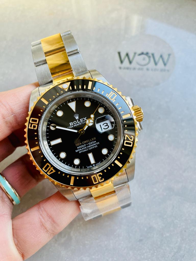 VSF FACTORY 1:1 Rolex Sea-Dweller 43mm 126603 YG/SS Black Dial VS3235