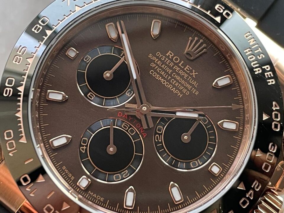 BTF factory 1:1 Rolex DAYTONA 116515 BEST EDITION BROWN DIAL SA4130 V2