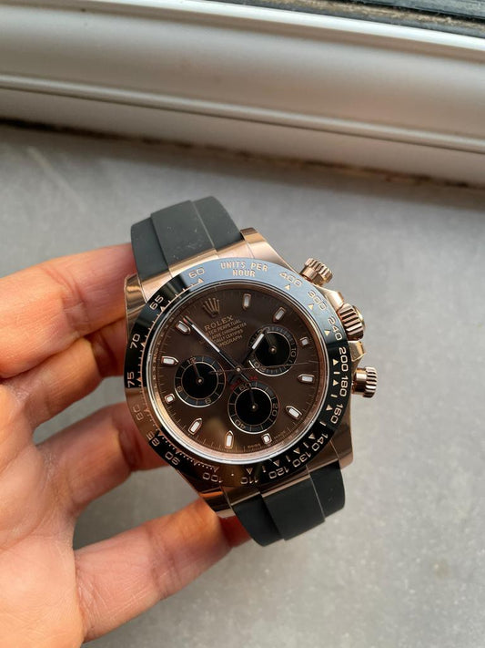 BTF factory 1:1 Rolex DAYTONA 116515 BEST EDITION BROWN DIAL SA4130 V2