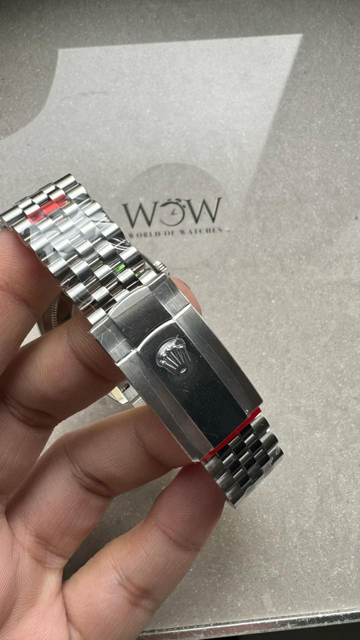 VSF Factory Rolex Datejust 36 904L SS Fluted Bezel Black Dial VS3235