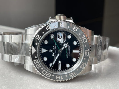 Clean Factory 1:1 Rolex GMT-Master II 126710 Best Edition GRNR Bruce wayne Black/Gray Ceramic 904L Steel DD3285