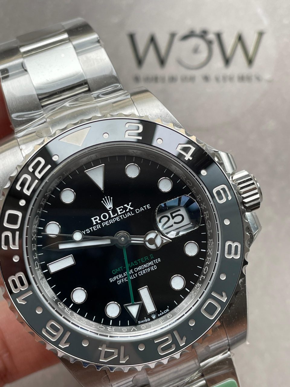 ARF Factory 1:1 Rolex GMT-Master II 126710 GRNR Bruce wayne Best Edition grey/black Ceramic VR3285 CHS
