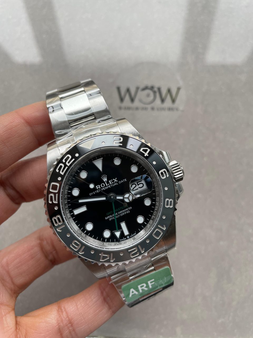 ARF Factory 1:1 Rolex GMT-Master II 126710 GRNR Bruce wayne Best Edition grey/black Ceramic VR3285 CHS