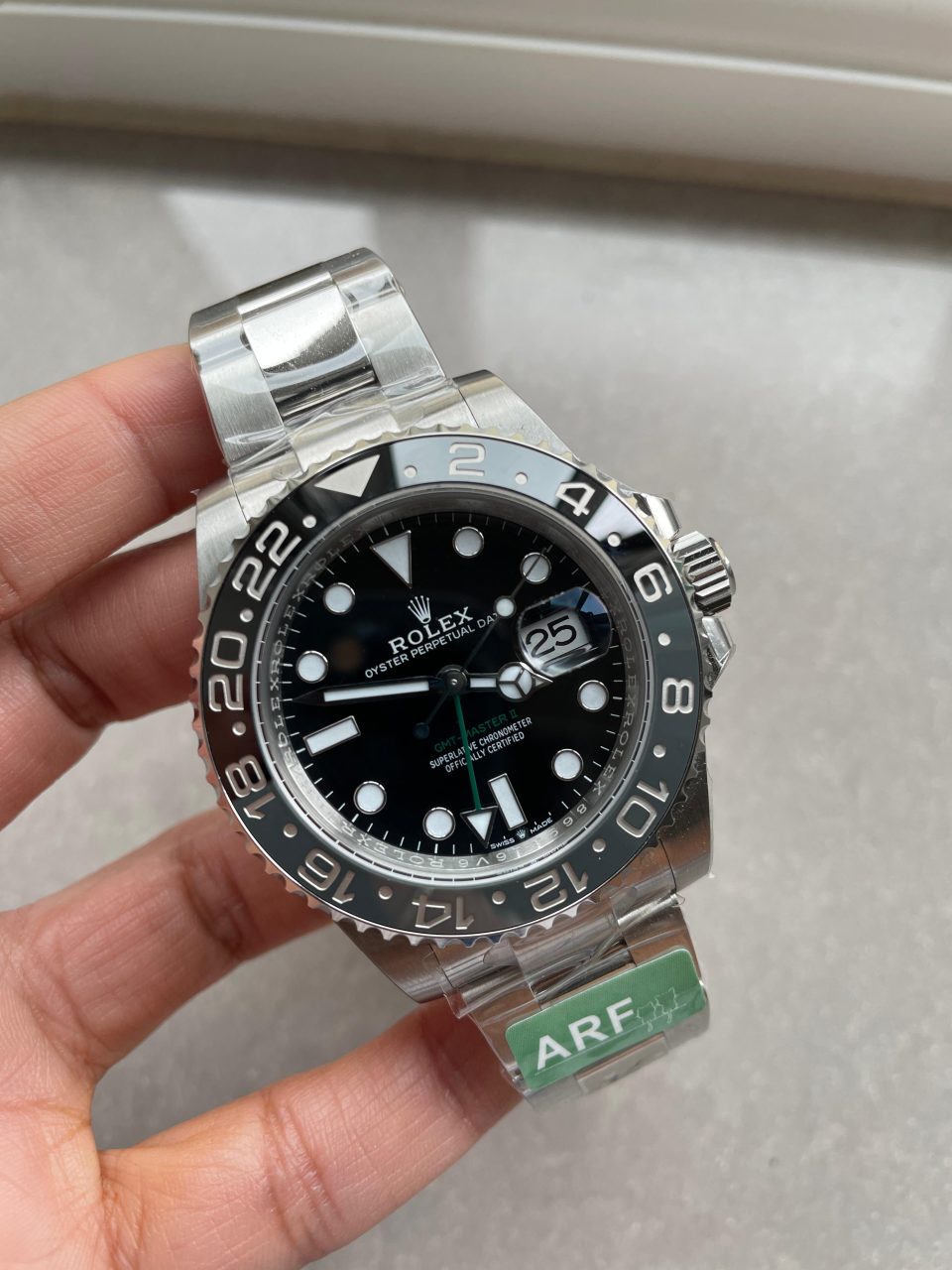 ARF Factory 1:1 Rolex GMT-Master II 126710 GRNR Bruce wayne Best Edition grey/black Ceramic VR3285 CHS
