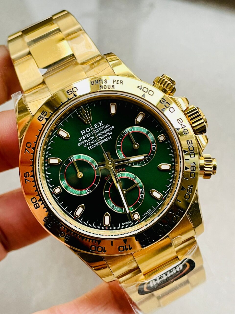 BTF factory 1:1 Rolex Daytona 116508 Best Edition Green Dial SA4130