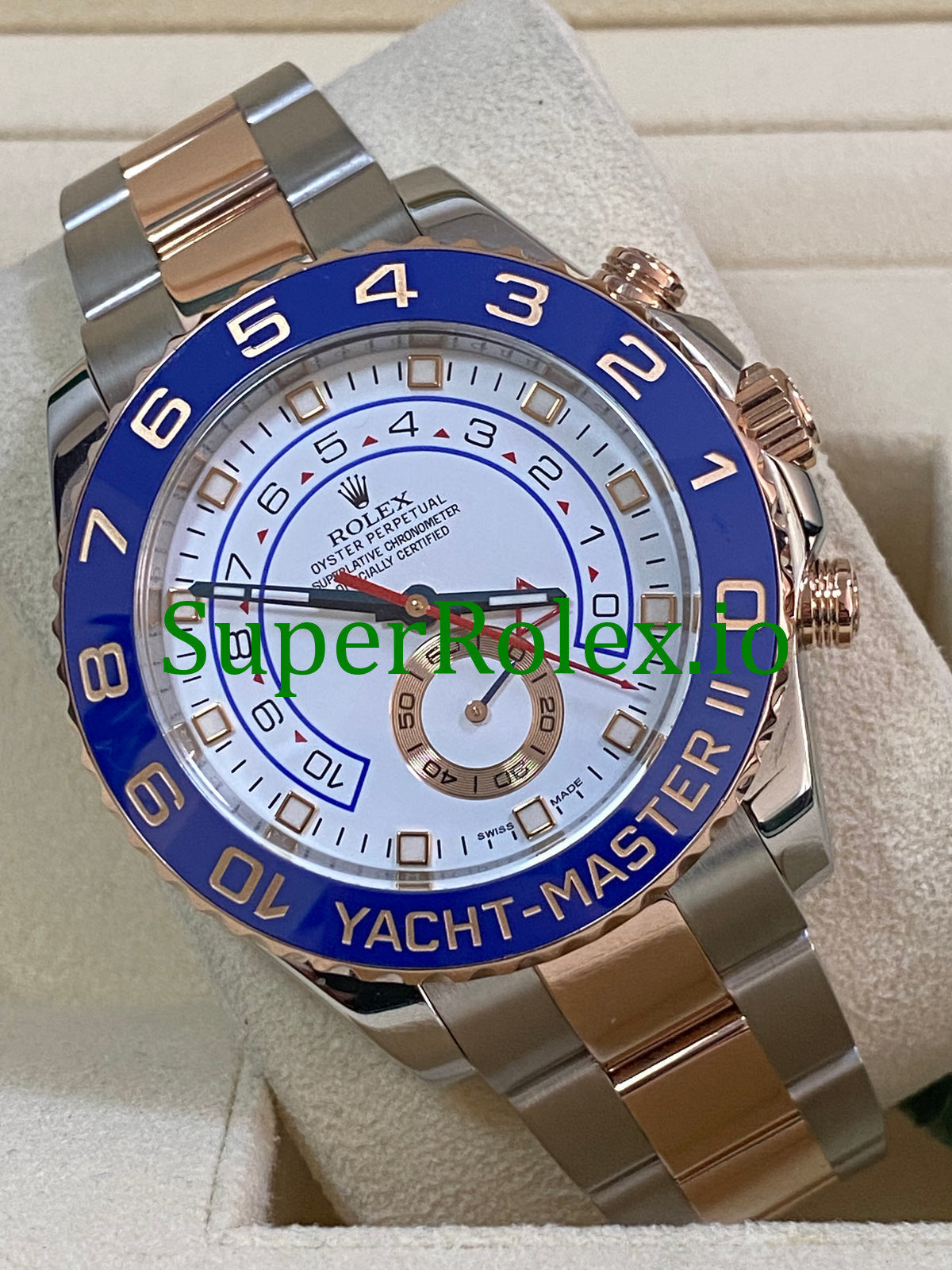 Rolex Yacht-Master II 44MM Steel and Everose Gold -Ref.116681