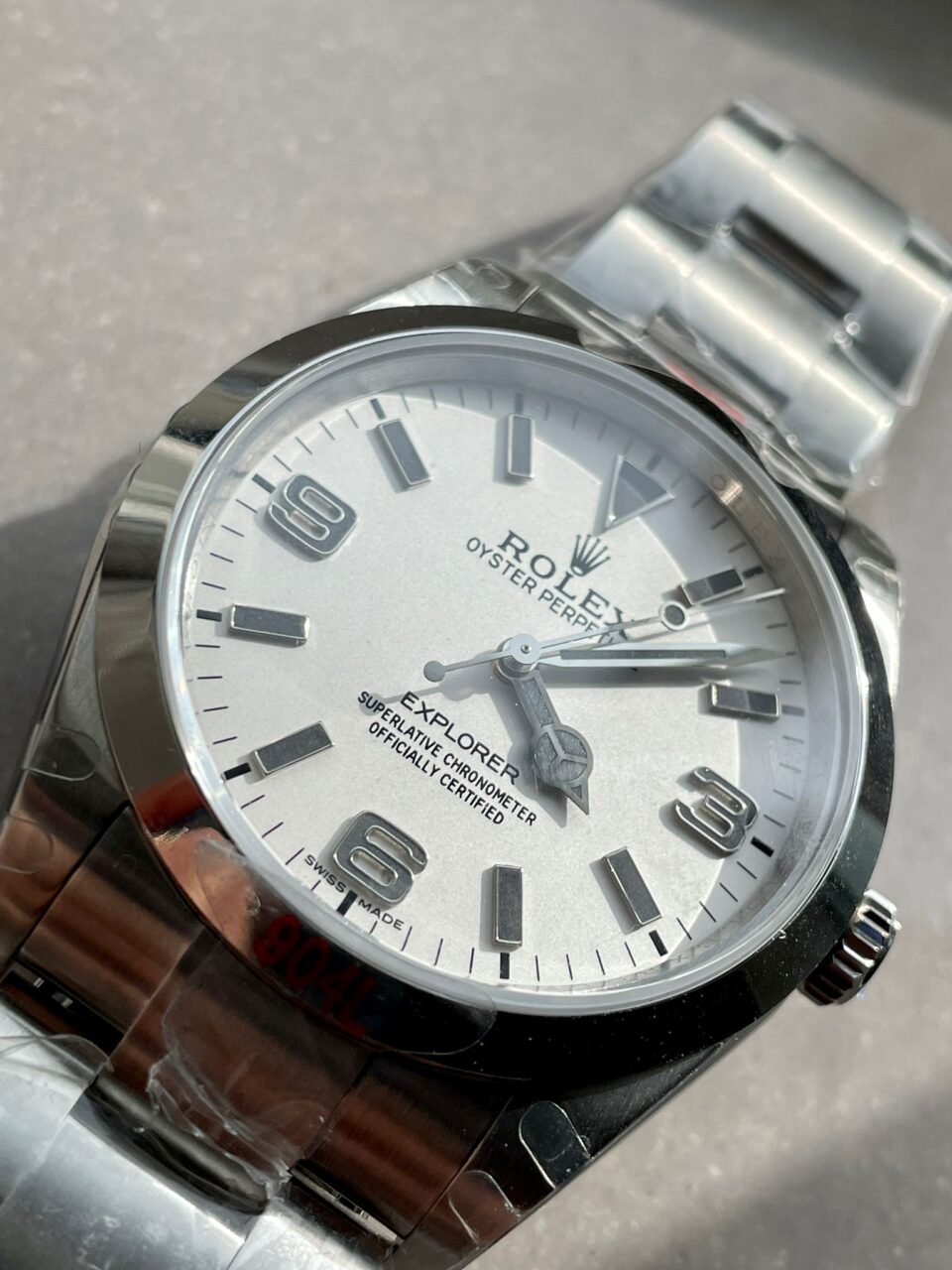 JDF Factory 1:1 Rolex Explorer 124270 36mm 904L Steel Best Edition White Dial VR3230