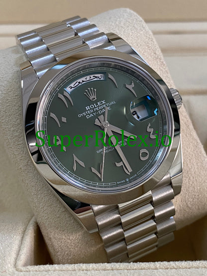 Rolex Platinum Day-Date 40MM Ref.228206