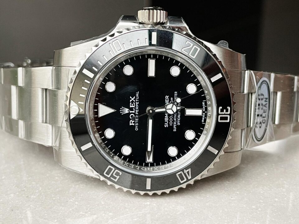 CF FACTORY 1:1 Rolex Submariner 114060 No Date Best Edition Black Ceramic 904L Steel SH3130