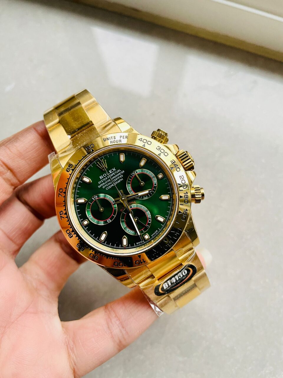 BTF factory 1:1 Rolex Daytona 116508 Best Edition Green Dial SA4130