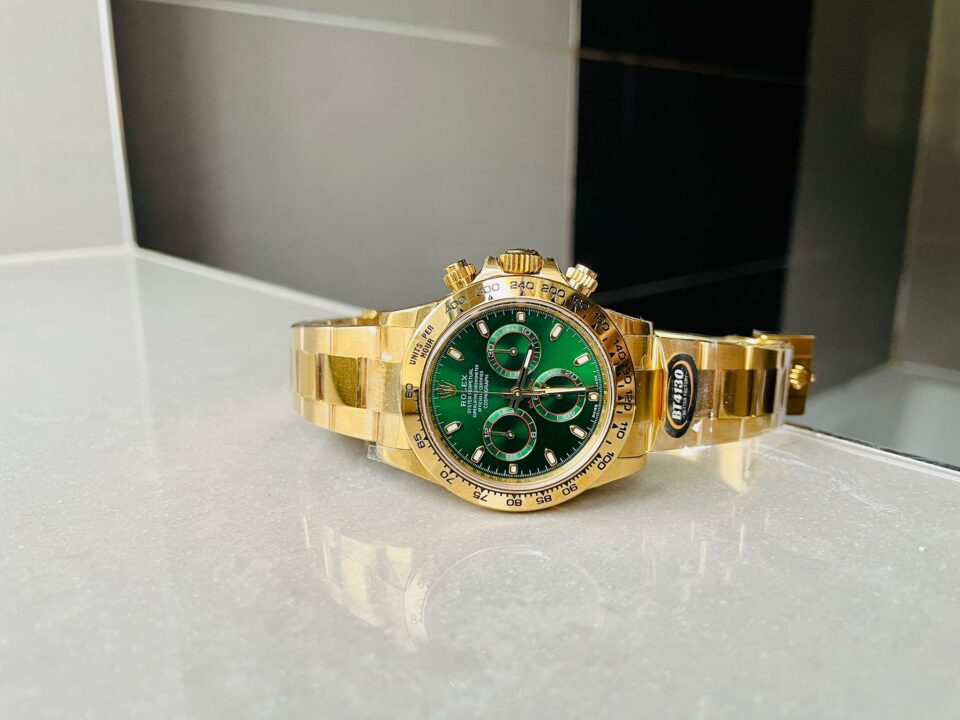 BTF factory 1:1 Rolex Daytona 116508 Best Edition Green Dial SA4130