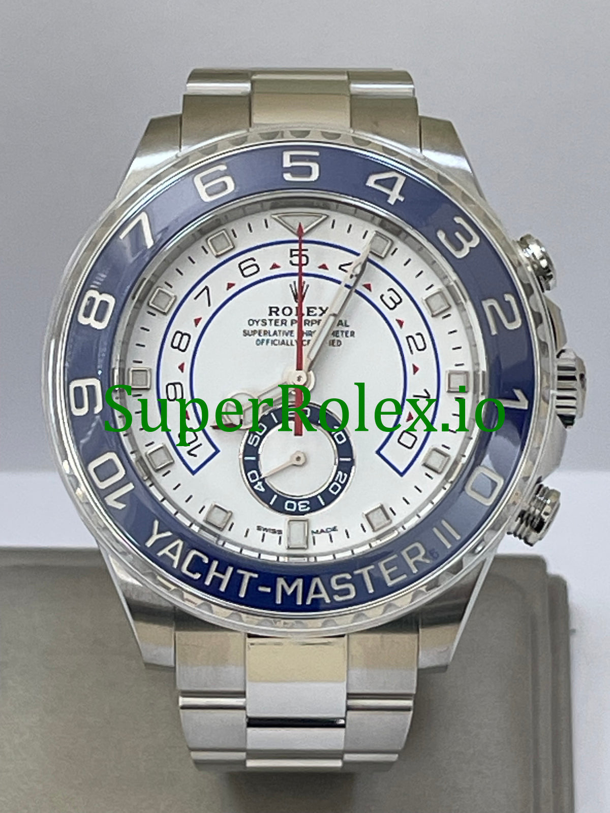 Rolex Yacht-Master II 44MM White Stainless Steel - Ref.116680