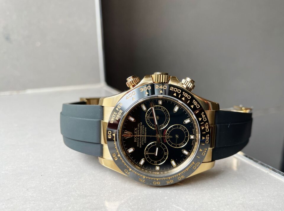 Clean factory 1:1 Rolex Daytona Best Edition 904L Steel Black Dial A4130