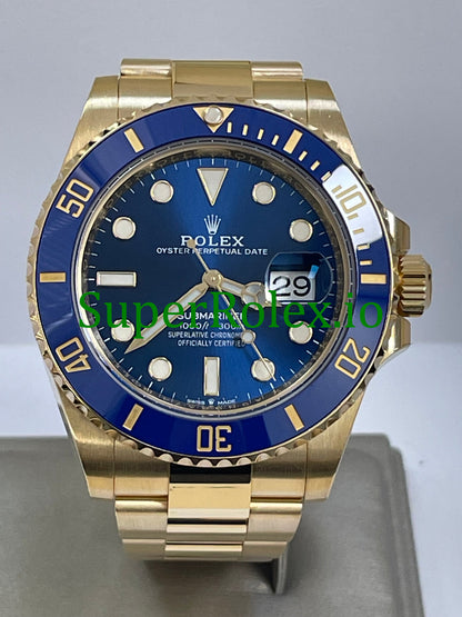 Rolex Submariner Date 41MM Yellow Gold Ref.126618LB