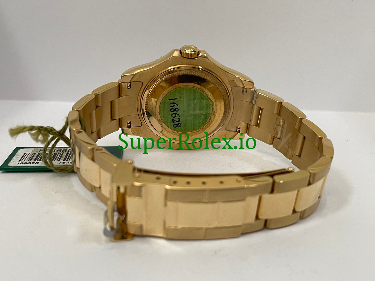 Rolex Yacht-Master 35 Yellow Gold Lady - Ref.168628