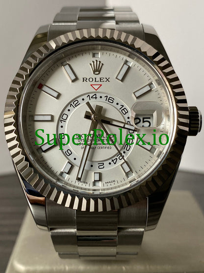 Rolex Sky-Dweller White Rolesor Ref.326934 - White Index Dial