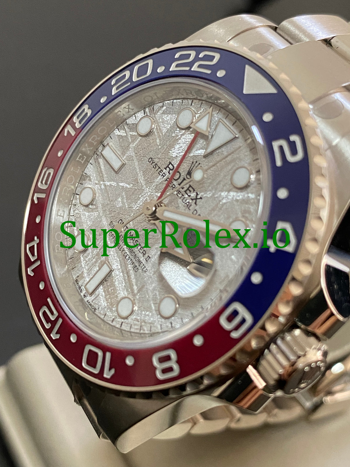 Rolex GMT-Master II 40mm White Gold Ref.126719BLRO