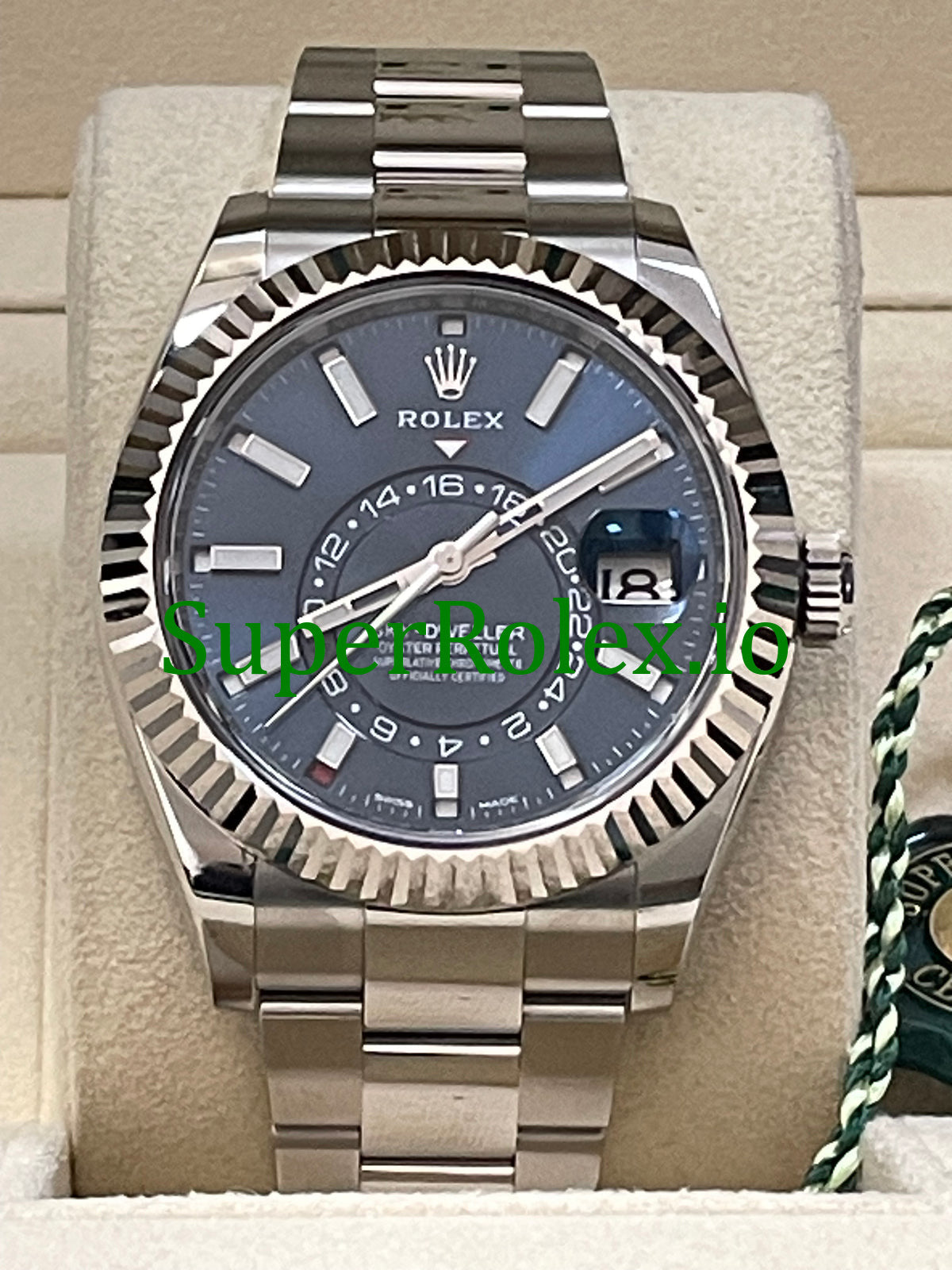 Rolex Sky-Dweller White Rolesor Ref.326934 - Blue Dial