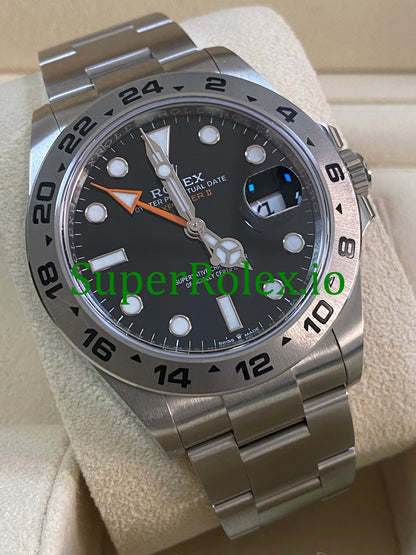 Rolex Explorer II 42mm Steel Oyster Ref.226570 - Black Dial