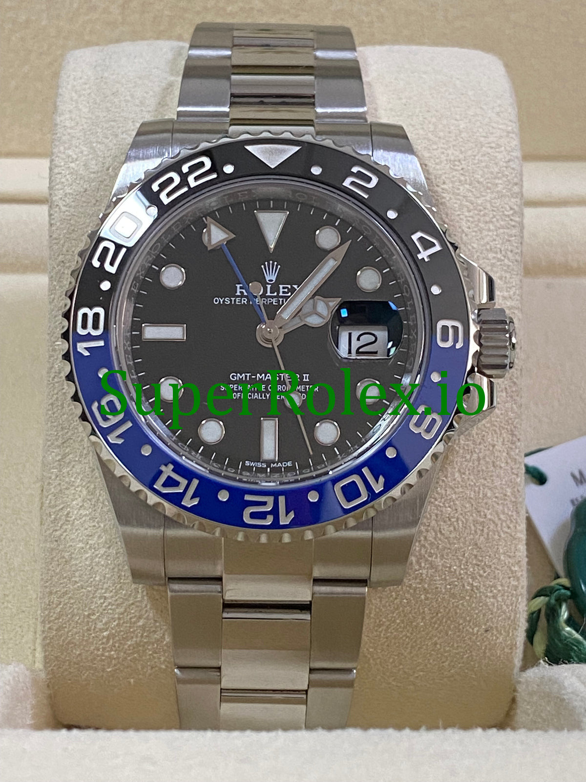 Rolex GMT-Master II 40mm Steel Oyster Ref.116710BLNR - Black Dial