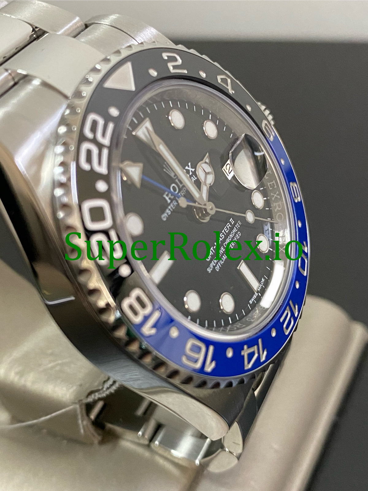 Rolex GMT-Master II 40mm Steel Oyster Ref.116710BLNR - Black Dial